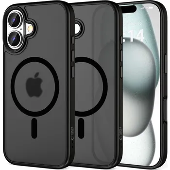 Náhradní kryt pro mobilní telefon Kryt Tech-Protect Magmat Magsafe iPhone 16 Plus matte black
