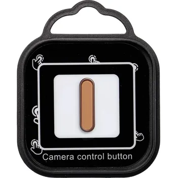 Náhradní kryt pro mobilní telefon Kryt Camera Control Active Button Fit iPhone 16 Series Case Drop Glue / Clear Mag Cover Brown