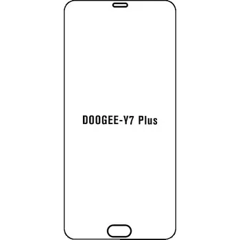 engaroGuard Hydrogel - ochranná fólie - Doogee Y7 Plus průsvitná nepoužívám kryt = folie na celý displej 1 kus s výřezem přední kamery