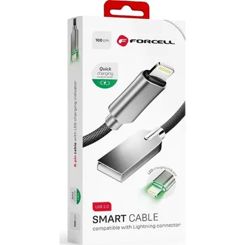 Kabel USB Lightning Forcell SMART 2.4A C801