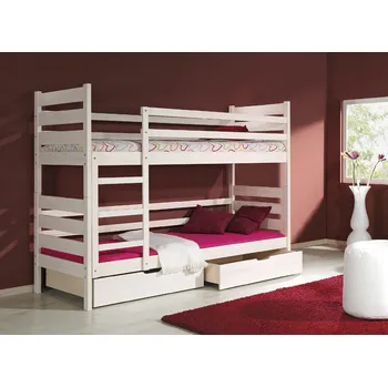 Dolmar Patrová postel Darek Zvolte potah: borovice bělená