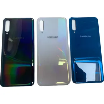 Náhradní kryt pro mobilní telefon Samsung Galaxy A50 - Zadní kryt - černý (náhradní díl)
