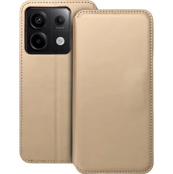 Náhradní kryt pro mobilní telefon Kryt Dual Pocket Book Xiaomi Redmi Note 13 Pro 5G gold