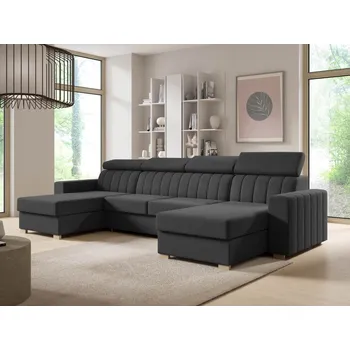 Sedací souprava Rozkládací sedací souprava do U Lardos - Monolith 97