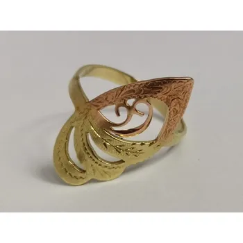 Prsten Zlatý dámský prsten celozlatý