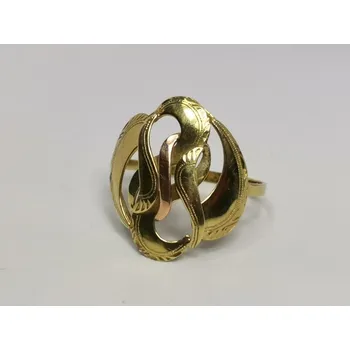 Prsten Zlatý dámský prsten celozlatý