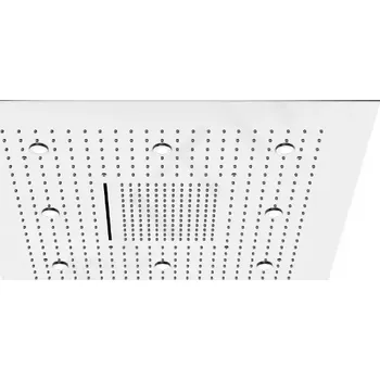Sprchová hlavice Steinberg 390 Hlavová sprcha, 80x80 cm, 3 proudy, LED osvětlení, nerez, 390 6680