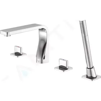 Vodovodní baterie Steinberg 230 Baterie na okraj vany, 4-otvorová instalace, chrom, 230 2400