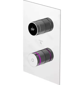 Vodovodní baterie Steinberg iFlow Elektronická baterie pod omítku, pro 2 spotřebiče, s tělesem, chrom, 390 4126