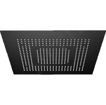 Sprchová hlavice Steinberg 390 Hlavová sprcha, 60x60 cm, 2 proudy, matná černá, 390 6612 S