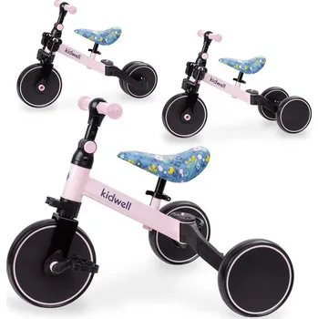 Odrážedlo Kidwell Pico Jezdecké Kolo 3v1 S3 Red || Flower