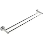 Aqualine SAMBA dvojitý držák ručníků 600x120mm, chrom