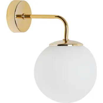 Nástěnné svítidlo Nástěnné svítidlo Florence 2, 1x bílé skleněné stínítko, G