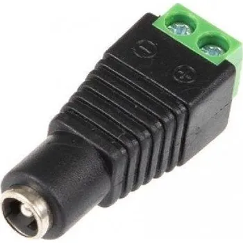 Napájecí kabel DCSV21FEM DC napájecí zásuvka 2.1mm se svorkovnicí - female