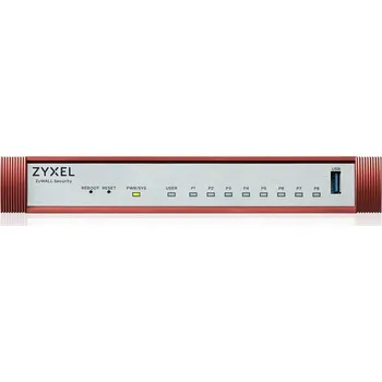 Firewall ZYXEL USG Flex 100H,7xGig.,1*USB,1YR secur.