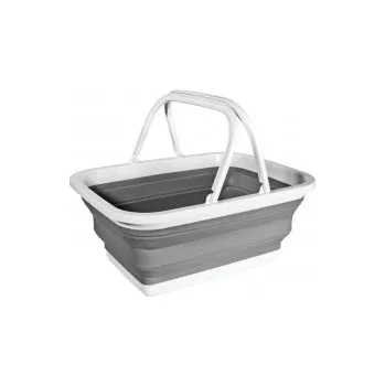 Úložný box Skládací silikonový košík 16 litrů 38 x 14 x 25,5 cm