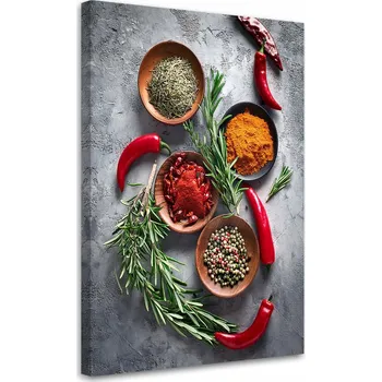 Obraz Obraz na plátně, Koření Zátiší 40x60
