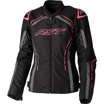 Moto oblečení RST bunda S1 Textile CE 3056 dámská black/neon pink - 08/XS