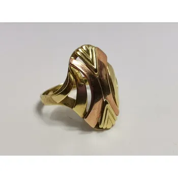 Prsten Zlatý dámský prsten celozlatý