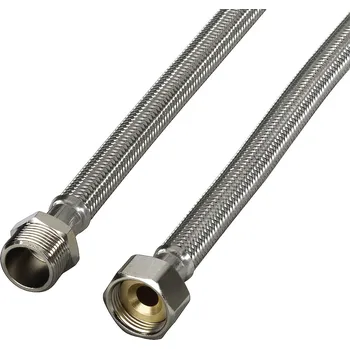 Praní a péče o prádlo Xavax prodlužovací přívodní hadice, zesílená, nerezová, 0,5 m, balené v PE sáčku