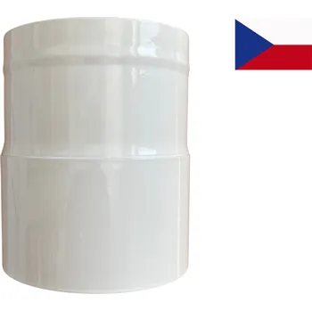 URBAN Technik Hadicová koncovka bílá plechová 98/102 mm