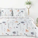 BAVLNĚNÉ POVLEČENÍ LEA10 200X220 CM, 2 KS 70X80 CM VZOROVANÁ