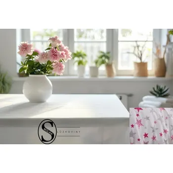 ubrus Ubrus Galaxy růžové Velikost: 115x140