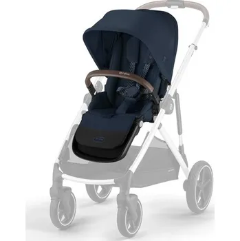 Kočárek Cybex Sedadlo do Kočárku Gazelle S, Rám Stříbrný Ocean Blue 2023