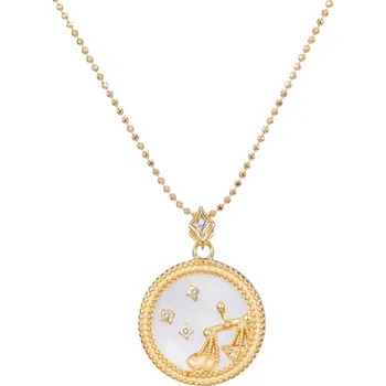 Přívěsek Majya Stříbrný přívěsek s řetízkem MOONLIGHT LIBRA Ag/; ≤4,01 g 10884