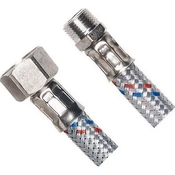 Instalatérský materiál Aqualine Flexibilní nerezová hadice FxM 1/2"x1/2", 60cm