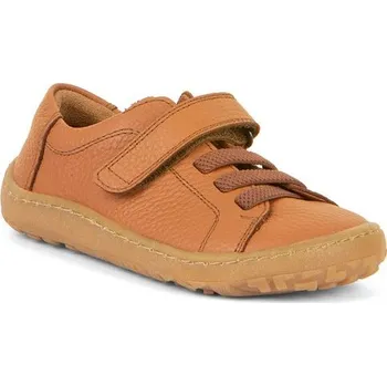 Chlapecké tenisky Dětské barefoot tenisky ELASTIC Cognac Froddo G3130241-10 hnědá - 28