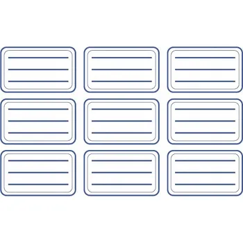 samolepka Samolepky na sešit SDM 25 ks