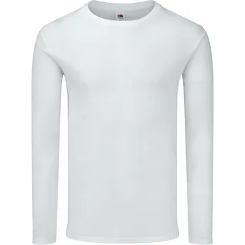 Pánské tričko Fruties Pánské tričko s dlouhým rukávem Aril bílá 4XL