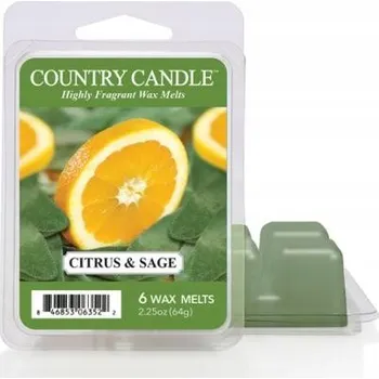 vonný vosk Country Candle CITRUS & SAGE vonný vosk 64 g