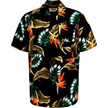 Pánská košile Pánská letní košile "havajka" s krátkým rukávem (strelície) - v nadměrné velikosti 4449