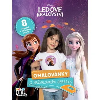 omalovánky Omalovánky s nažehlovacími obrázky - Ledové království