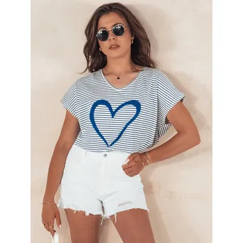 Dámské oblečení Bílé džínové kraťasy VERONA SY0401 Velikost: L