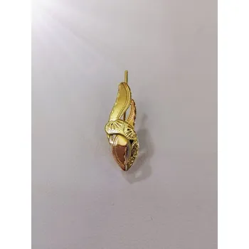 Náušnice Zlatá naušnice "zaušnice", 1ks