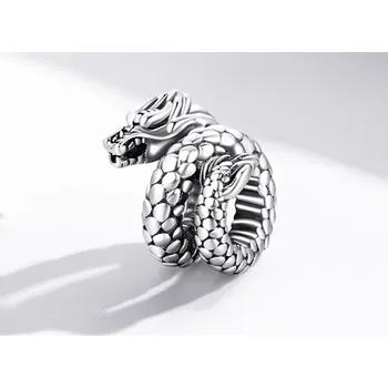 Přívěsek For Silver Vintage korálek Drak - Stříbro 925