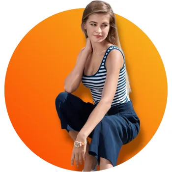 Dámská móda Dámské tílko MALFINI SAILOR, barva bílá - námořní modrá, velikost 2XL