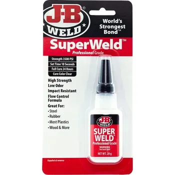 Průmyslové lepidlo J-B WELD 33120 silné vteřinové lepidlo SuperWeld Professional Grade ( 20g )