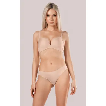 Podprsenka Podprsenka Mefemi Amelia s kosticí push-up Béžová 75B