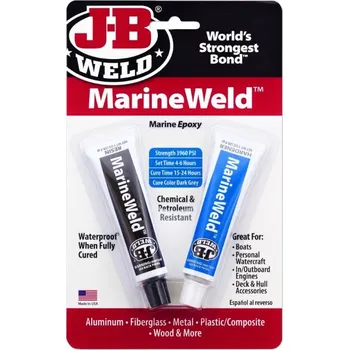 Průmyslové lepidlo J-B WELD 8272 dvousložkové epoxidové lepidlo voděodolné MarineWeld ( 2x28,4g )