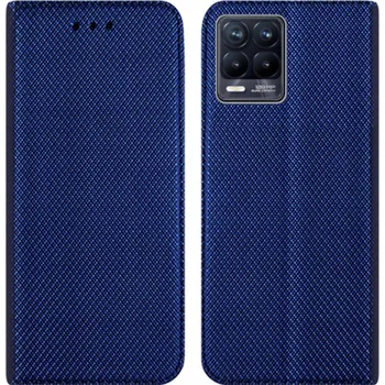 Pouzdro na mobilní telefon Pouzdro SunSky Flip pro Realme 8 Pro, 8 Modré