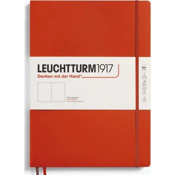 Blok Fox Red, Master Slim (A4+), 123 p., plain