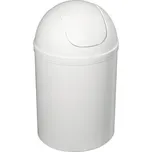 Aqualine Odpadkový koš výklopný, 5l, plast, bílá