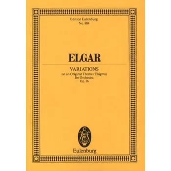 Edward Elgar: Variations On An Original Theme Op.36 'Enigma' (noty, partitura)