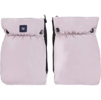 Zaffiro Rukávníky do Kočárku Dvoudílné plyšové, Pastel Pink