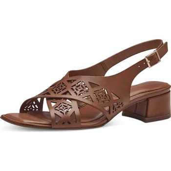 Dámské sandále DÁMSKÉ SANDÁLY TAMARIS 1-28252-42 440 HNĚDÁ Barva: HNĚDÁ, Velikost: 41