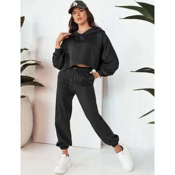 Černá tepláková souprava BISTAN AY1013 Velikost: L